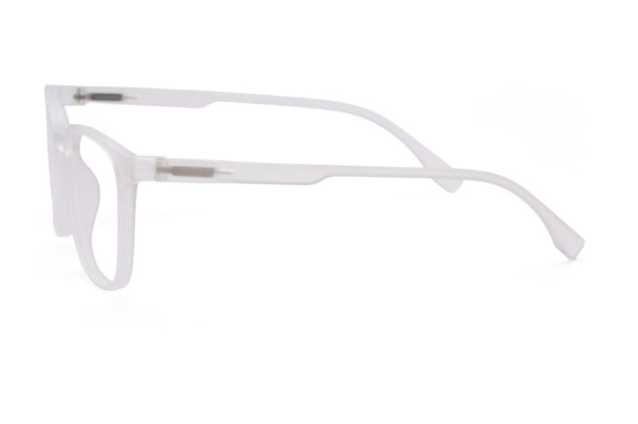 Gray Transparent Full Rim Square