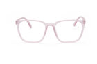 Pink Transparent Full Rim Square