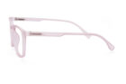 Pink Transparent Full Rim Square