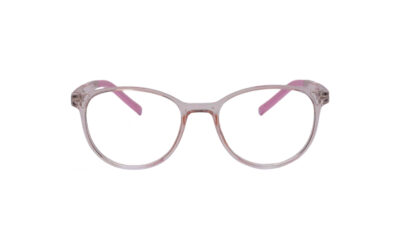 Transparent Pink Full Rim
