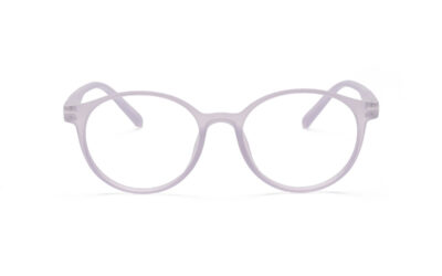 Matte Purple Round Shape