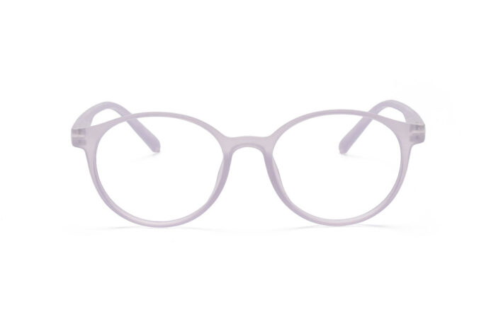 Matte Purple Round Shape