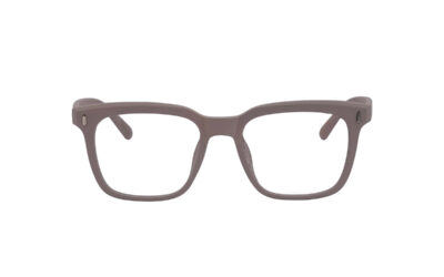 Light Brown Square Full Rim