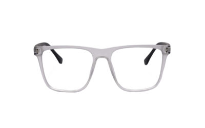 Matte White Square Full Rim
