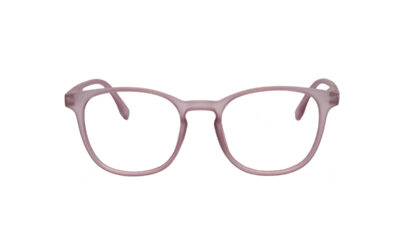 Pink Transparent Square Full Rim