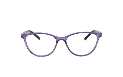 Dark Transparent Purple Cat Eye