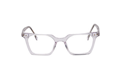 White Transparent Full Rim