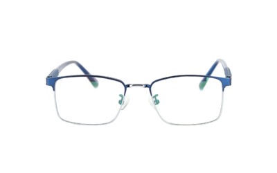 Blue with Silver Full Rim