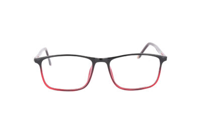 Black Red Full Rim