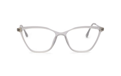 White Transparent Full Rim