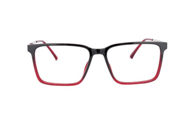 Red with Black Full Rim
