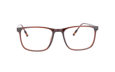Brown Square Full Rim