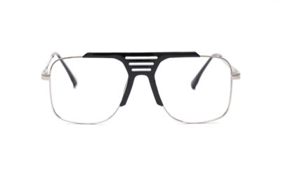 Black Silver Full Rim