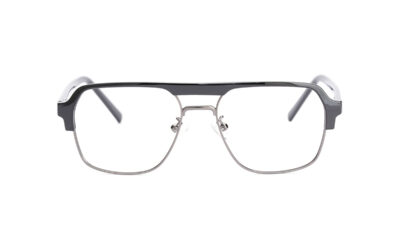 Black Silver Full Rim