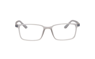 White Transparent Full Rim