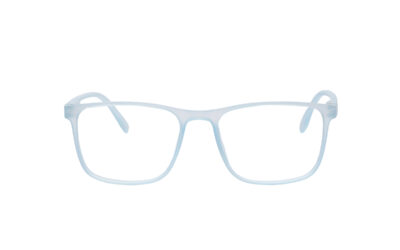 Blue Matte Square Full Rim