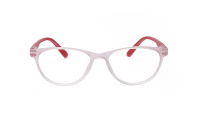 Pink Transparent Cat Eye