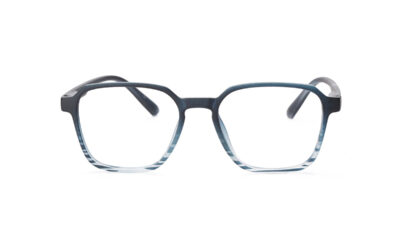 Blue Matte Square Full Rim