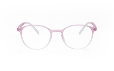 Pink Shaded Round Full Rim