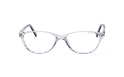Purple Transparent Rectangle Full Rim