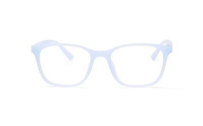 Blue Matte Square Full Rim