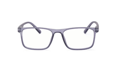 Matte Gray Transparent Rectangle