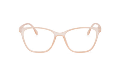 Peach Transparent Cat Eye
